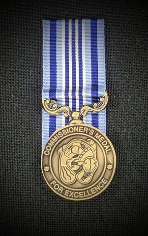 COMMISSIONERS MEDAL FOR EXCELLENCE