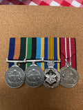 Full-size set of 4 Replica Medals