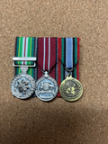 United Nations medal set (RWANDA) mnia set of 3 replicas!