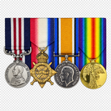 Edited WW1 medal set preview