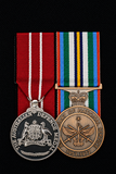 Sharpened ADM & Anniversary of National Service medal set