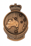 Sharpened ANZAC medallion reverse with white background