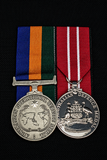 Sharpened AOSM and ADM mini medals, photo 2