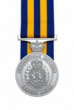 Sharpened Corrections Victoria Service Medal with white background