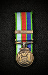 Replica New Zealand defence Service Medal mounted