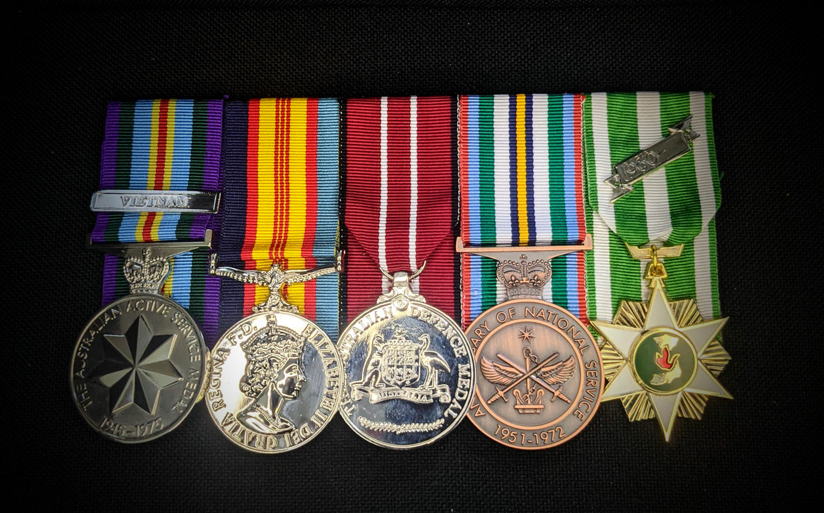 Replica Set Of Vietnam Medals Full sized – Medals R Us Australia