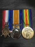 Replica set of WW1 Medals 1914-15 Star, War Medal and Victory Medal mini!